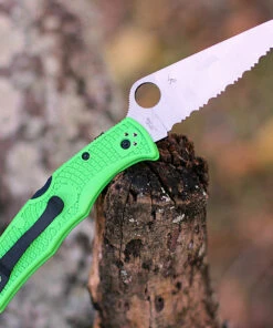 Spyderco Knives Spyderco Pacific Salt 2 C91FSGR2, 3.78" LC200N Satin SpyderEdge Blade, Green FRN Handle 5 Spyderco Knives Spyderco Pacific Salt 2 C91FSGR2, 3.78" LC200N Satin SpyderEdge Blade, Green FRN Handle -Knifeworks Sales Store c91fsgr2.1 94211.1602865096