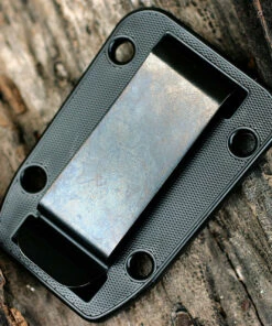 ESEE Knives ESEE Candiru Desert Tan 5 in. Fixed Blade,CAN-DT,Black Molded Sheath and Clip Plate -Knifeworks Sales Store candiru boot clip black 1 78697.1566589452