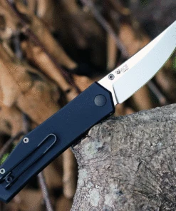 GiantMouse Giant Mouse Ace Clyde-Black-Alu, 3.0" N690 Steel Satin Plain Blade, Black Aluminum Handle 6 GiantMouse Giant Mouse Ace Clyde-Black-Alu, 3.0" N690 Steel Satin Plain Blade, Black Aluminum Handle -Knifeworks Sales Store clyde black alu.1 82902.1622148029