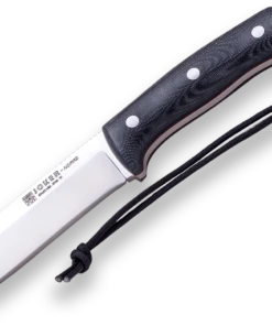 Joker CM125 Nomad Bushcraft , 5.0" Böhler N695 Blade, Black Micarta Handle