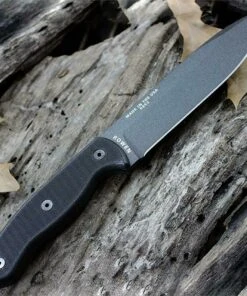 ESEE Knives Hoffman, CM-6-TG-B, Tactical Gray Plain Edge Blade, Black G-10 Handle, Black Kydex Sheath and Clip Plate 5 ESEE Knives Hoffman, CM-6-TG-B, Tactical Gray Plain Edge Blade, Black G-10 Handle, Black Kydex Sheath and Clip Plate -Knifeworks Sales Store cm6tgback 75722.1566589444