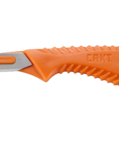 CRKT 2393H P.D.K. Precision Disposable Kit, 2.6" 420J2 Plain Blade, ABS Handle-Orange