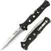 Cold Steel 10AA Counter Point XL, 6" AUS-10A Plain Blade, Black Griv-Ex Handle