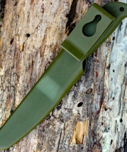 Cold Steel 20NPK Finn Hawk, 4" 4116 Plain Blade, Green TPR Handle -Knifeworks Sales Store cs20npk n.4 34550.1645891052