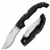 Cold Steel XL Voyager Vaquero, 5.5" AUS10A Combo Blade, Black Griv-Ex™ Handle (29AXVS)