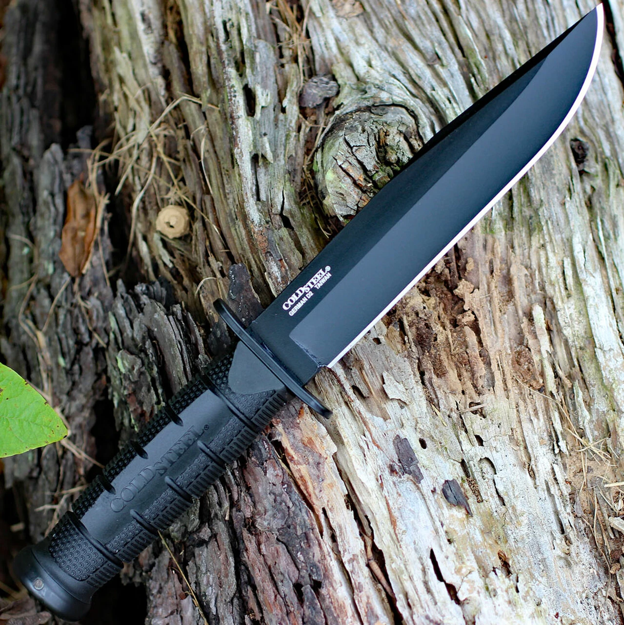 Cold Steel Leatherneck SF 39LSFC, 6 3/4" D2 Black Plain Blade, Kray-Ex Handle 2 Cold Steel Leatherneck SF 39LSFC, 6 3/4" D2 Black Plain Blade, Kray-Ex Handle - Image 2