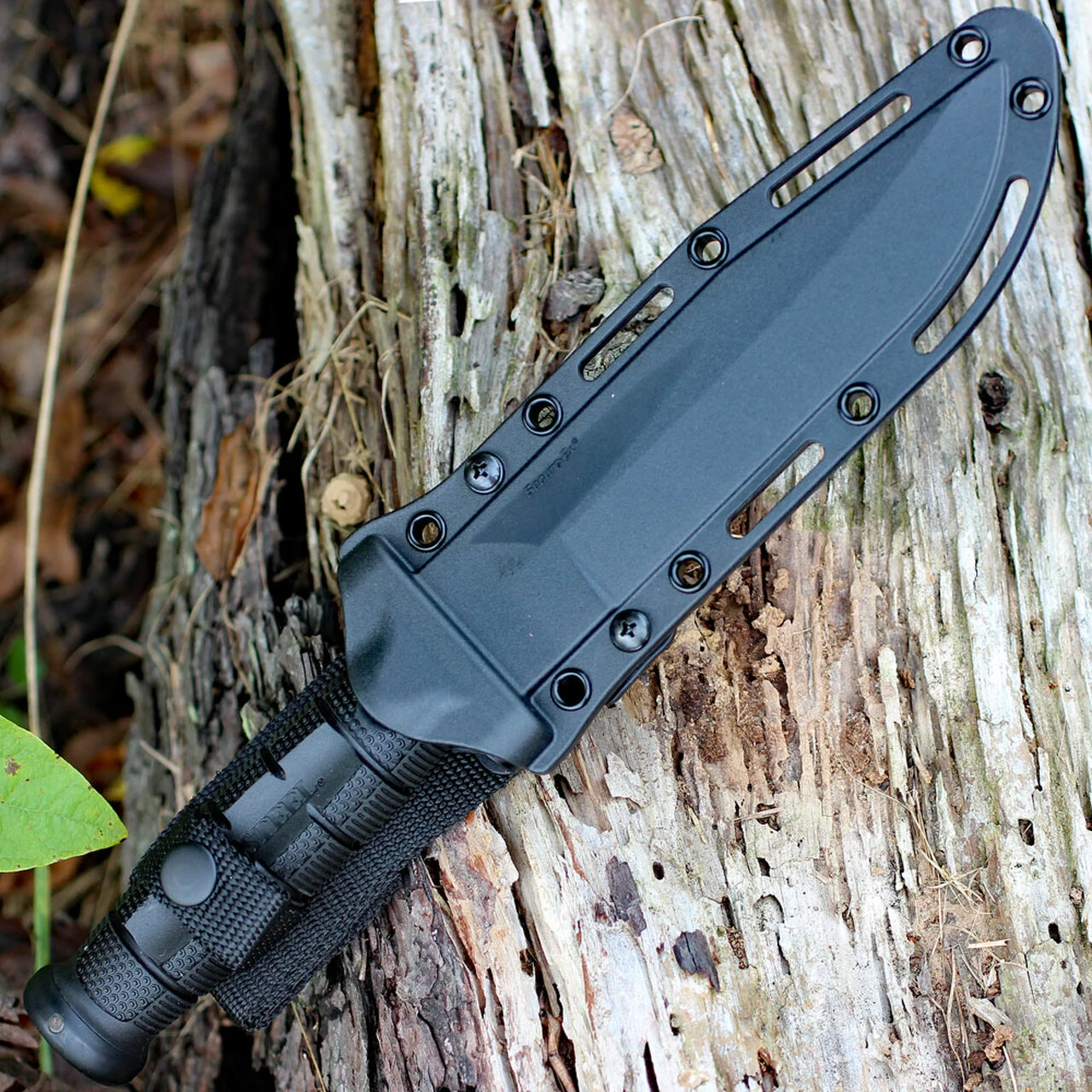 Cold Steel Leatherneck SF 39LSFC, 6 3/4" D2 Black Plain Blade, Kray-Ex Handle 3 Cold Steel Leatherneck SF 39LSFC, 6 3/4" D2 Black Plain Blade, Kray-Ex Handle - Image 3