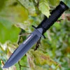 Cold Steel Leatherneck SF 39LSFC, 6 3/4" D2 Black Plain Blade, Kray-Ex Handle