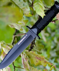 Cold Steel Leatherneck SF 39LSFC, 6 3/4" D2 Black Plain Blade, Kray-Ex Handle