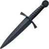 Cold Steel 92RDAG Medieval Training Dagger, 10" Santoprene Plain Blade/Handle