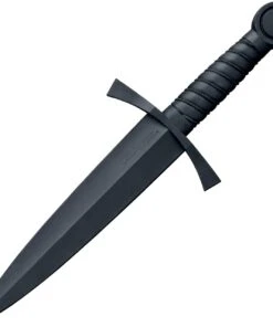 Cold Steel 92RDAG Medieval Training Dagger, 10" Santoprene Plain Blade/Handle