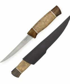 Condor Angler Knife CTK111-5, 5 in. 420HC Fillet Blade, Walnut & Cork Handle