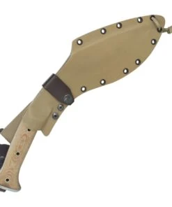 Condor Tool & Knife CTK1811-10, 10" Carbon Steel Kukri Fixed Blade, Desert Tan Micarta Handle, Kydex Sheath 3 Condor Tool & Knife CTK1811-10, 10" Carbon Steel Kukri Fixed Blade, Desert Tan Micarta Handle, Kydex Sheath -Knifeworks Sales Store ctk181110.2 91208.1566586111