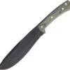 Condor 2348HC Solobolo Knife, 8" 1075 Plain Blade, Green Micarta Handle