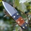 Condor Primitive Bush Dagger CTK3923-2.6HC, 2.63 in. 1075 High Carbon Steel, Micarta Handle