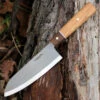 Condor Kondoru Santoku Knife CTK5000-6.5, 6.5 in. 1095 High Carbon Steel, Hickory & Walnut Handle