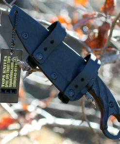 Tops Knives CUT-40 Combat Utility Tool Blackout Edition, Joshua Swanagon Karambit Style Fixed Blade -Knifeworks Sales Store cut4.0.2 77431.1566585898