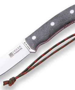 Joker CV120 Bushcrafter Bushcraft Knife, 4.13" Böhler N695 Blade, Canvas Micarta Handle