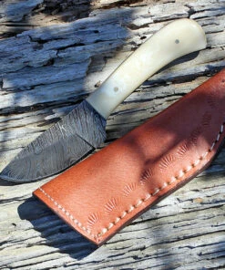 Damascus Blade Knife Damascus 1080BO Skinner, 3" Damascus Plain Blade, White Smooth Bone Handle 5 Damascus Blade Knife Damascus 1080BO Skinner, 3" Damascus Plain Blade, White Smooth Bone Handle -Knifeworks Sales Store dm1080bo 1 81047.1566585950