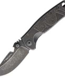DPx HEST/F Urban Titanium Black Framelock, 2.9" CPM S35VN Plain Blade, MR. DP Edition, DPXHSF034