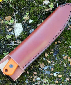 ESEE Knives ESEE-AGK Ashley Game Knife, 3.5" 1095 High Carbon Steel, Orange G-10 Handle -Knifeworks Sales Store esee agk or 26938.1570560185