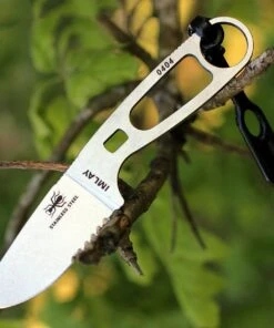 ESEE Knives ESEE Imlay Rescue Knife, 440 SS w/ Black Sheath, Clip Plate and Retention Strap