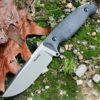 Ruike Jager F118B, 4.5" 14C28N Plain Blade, Black G-10 Handle
