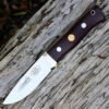 Fallkniven F1L3Gmm Next Generation, 4.05 in 3G Steel Plain Blade, Maroon Micarta Handle
