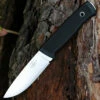 Fallkniven F1 Military Survival Knife - Blk Thermorun (3.8" Lam.CoS Satin) Zytel F1ZCOS