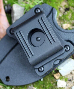 Ruike Hornet F815B, 3.35" 14C28N Plain Blade, Hollowed Black G-10 Handle -Knifeworks Sales Store f815b.sheath 27831.1566585965