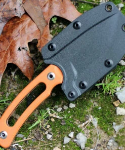 Ruike Hornet F815J, 3.35" 14C28N Plain Blade, Hollowed Orange G-10 Handle -Knifeworks Sales Store f815j.1 87340.1566585967