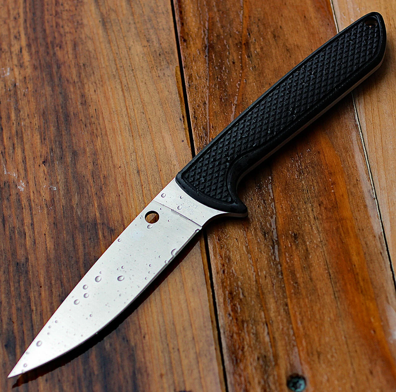 Spyderco Knives Spyderco Waterway FB43GP, 4.40 in LC200N Plain Blade, G-10 Handle 1 Spyderco Knives Spyderco Waterway FB43GP, 4.40 in LC200N Plain Blade, G-10 Handle