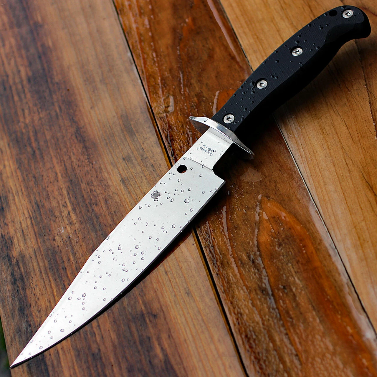 Spyderco Knives Spyderco Respect FB44GP, 7.94 in CPM154 Plain Blade, G-10 Handle 1 Spyderco Knives Spyderco Respect FB44GP, 7.94 in CPM154 Plain Blade, G-10 Handle