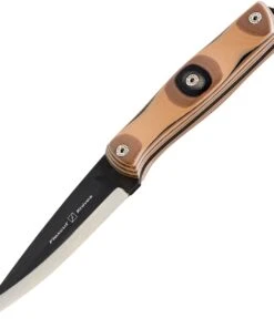 Flexcut Hawthorne Explorer, 3 7/8" 1095 Steel Blade, Earth Camo G-10 Handle