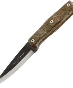 Flexcut Hawthorne Explorer, 3 7/8" 1095 Steel Blade, OD Green Micarta Handle