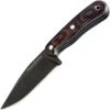 Flexcut Hawthorne Seeker, 4 1/8" 1095 Steel Blade, Red/Black G-10 w/ Green G-10 Liner
