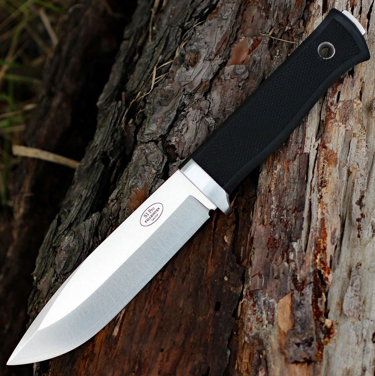 Fallkniven S1 PRO10, 5.12" Lam.CoS Satin Blade, Thermorun Handles, Zytel Sheath 1 Fallkniven S1 PRO10, 5.12" Lam.CoS Satin Blade, Thermorun Handles, Zytel Sheath