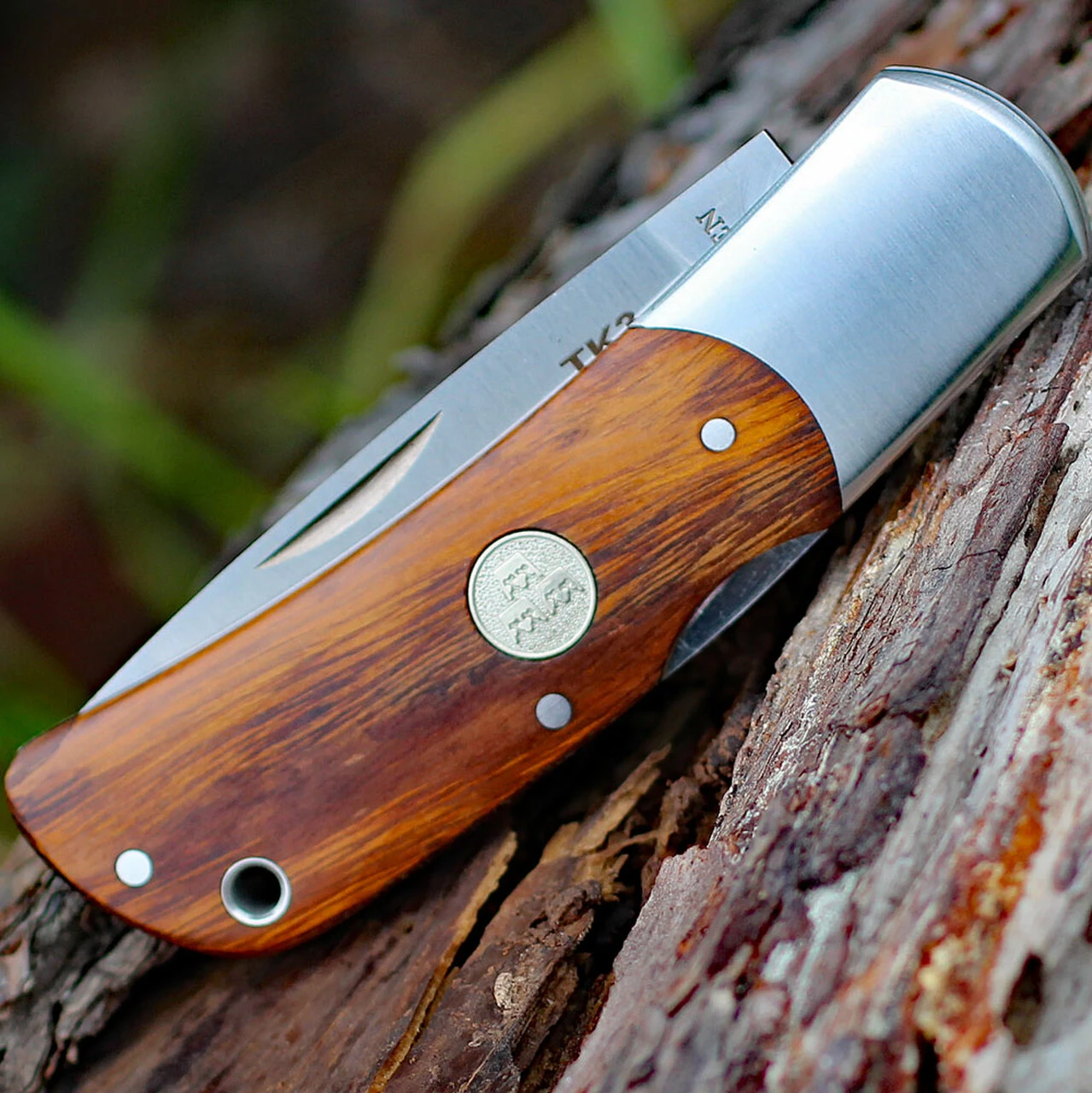 Fallkniven TK3ic Tre Kronor, 2.75" 3G Steel Plain Blade, Desert Ironwood Handle 3 Fallkniven TK3ic Tre Kronor, 2.75" 3G Steel Plain Blade, Desert Ironwood Handle - Image 3