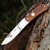 Fallkniven TK3ic Tre Kronor, 2.75" 3G Steel Plain Blade, Desert Ironwood Handle