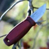 Mora Eldris, 4.3" 12C27 Plain Blade, Red Polymer Handle