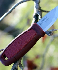 Mora Eldris, 4.3" 12C27 Plain Blade, Red Polymer Handle