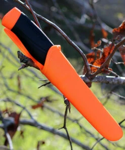 Mora Companion Heavy Duty, 4" Carbon Steel Plain Blade, Black/Orange Rubber Handle -Knifeworks Sales Store ft12495.1 15512.1566585970