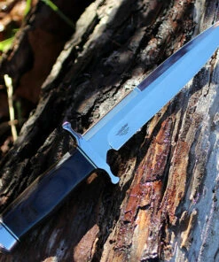 Gil Hibben Hibben Old West Boot Knife - Pakkawood (6.5" 7Cr13 SS) Blk Leather SheathGH5047 -Knifeworks Sales Store gh5047.3 84498.1638397759