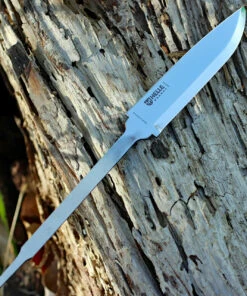 Helle 99BL Harding Knife Making Blade, 4" Triple Laminated Stainless Blade