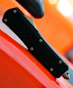 CobraTec Knives SBLKFS-XSDNS Small CTK-1 Black, 2.5" D2 Steel Drop Point Blade, Aviation Aluminum Handle -Knifeworks Sales Store image 04978.1569505565