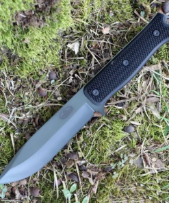 Fallkniven S1XB S1X Series Black, 5.19" Lam.CoS Black Tungsten Carbide Blade, Thermorun Handle