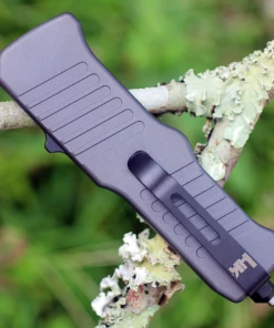 HK Knives HK Mini Incursion OTF Automatic, 2.95" Black PVD Clip Point Blade, Grey Black Aluminum Frame-54052 7 HK Knives HK Mini Incursion OTF Automatic, 2.95" Black PVD Clip Point Blade, Grey Black Aluminum Frame-54052 -Knifeworks Sales Store image 07152.1572614784