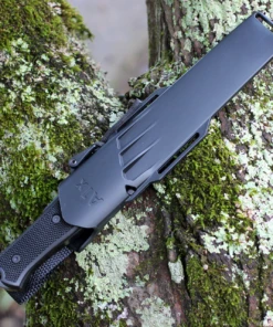 Fallkniven A1x Survival - Blk Thermorun (6.34" Blk Tungsten Carbide) Zytel Sheath A1Xb -Knifeworks Sales Store image 08630.1633717985