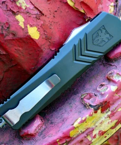 CobraTec Knives MGYFS-XMDAGNS Medium FS-X Grey, 3.0" D2 Steel Dagger Blade, CNC Aviation Aluminum Handle -Knifeworks Sales Store image 10517.1569504992