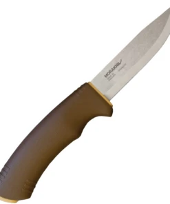 Mora Bushcraft Survival Desert, 4.25" Stainless Steel, Brown Synthetic Handle-FT01995